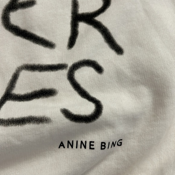 Anine Bing Miles Cotton Graphic Sweatshirt - Picture 10 of 13